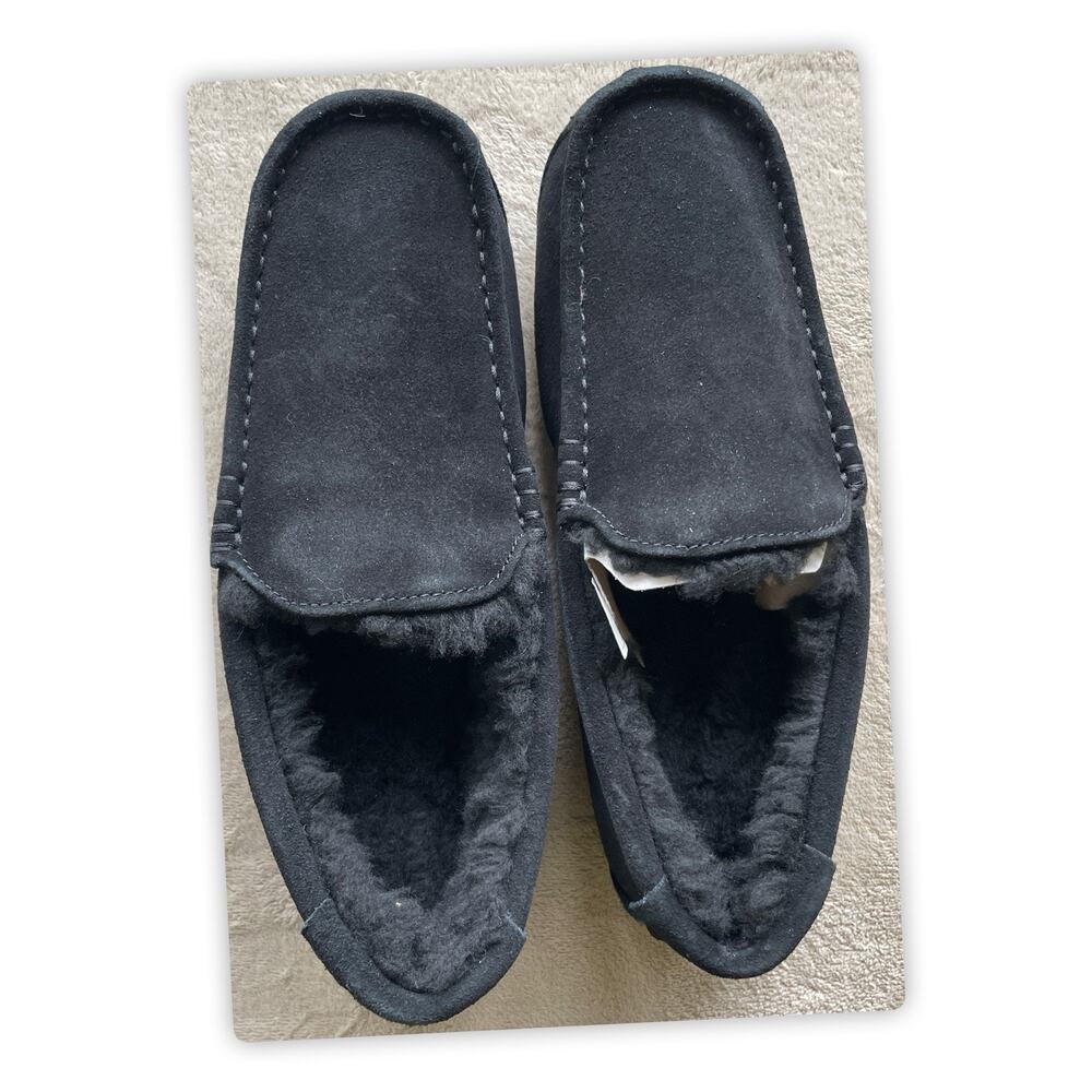 KOOLABURRA BY UGG, M TIPTON 1105893 BLACK SIZE 9 US. MEN’S SLIPPERS BRAND NEW
